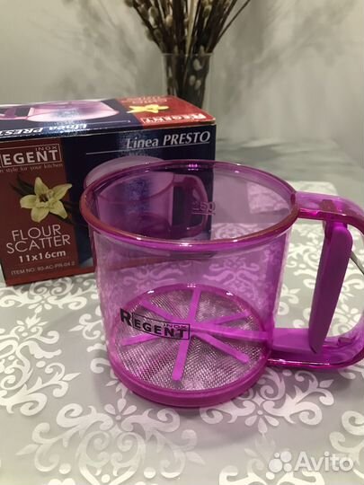 Сито-кружка механическое Regent inox