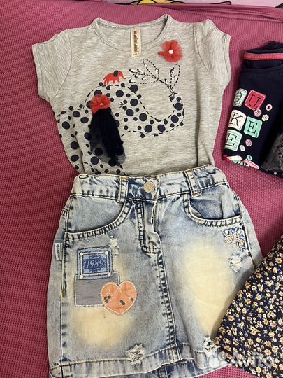 Вещи пакетом на девочку