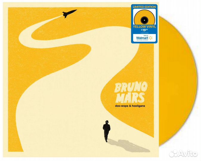Bruno Mars - Doo-Wops & Hooligans желтый