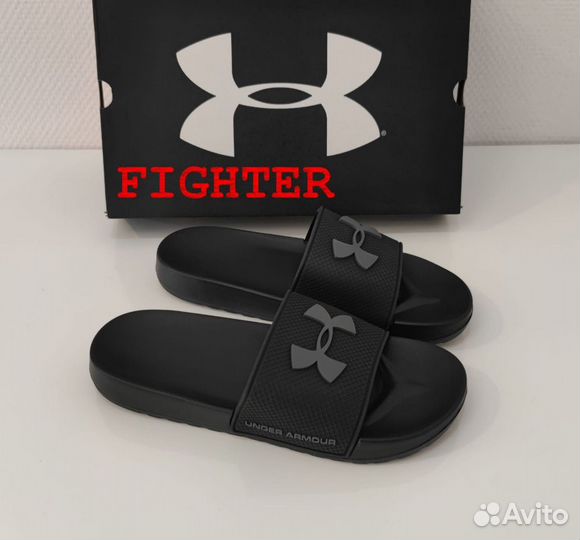 Шлёпанцы Under Armour чёрные