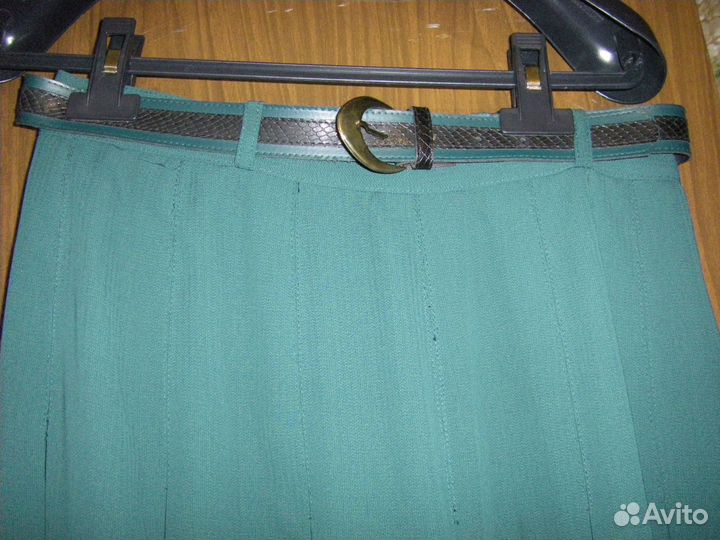 Юбка новая длинная шелк в складку Англия