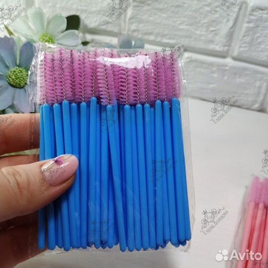 Одноразовые щёточки для ресниц