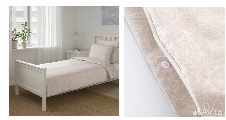 Белье IKEA jättevallmo, ворбрэкка 1.5 и 2