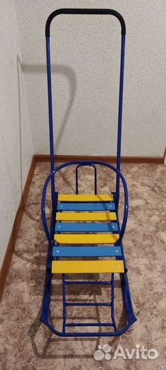 Санки + в подарок ледянки