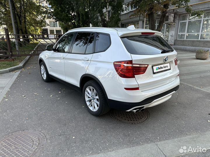 BMW X3 2.0 AT, 2016, 176 000 км