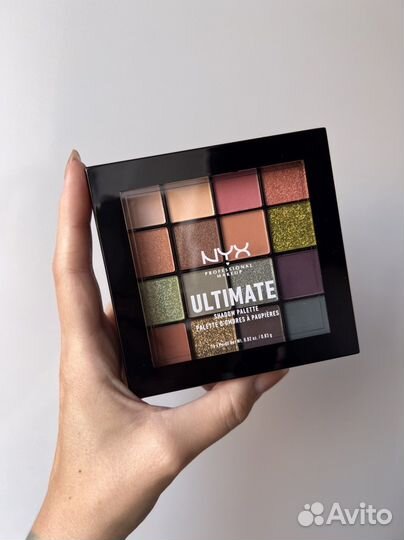 Палетка теней nyx (оригинал)