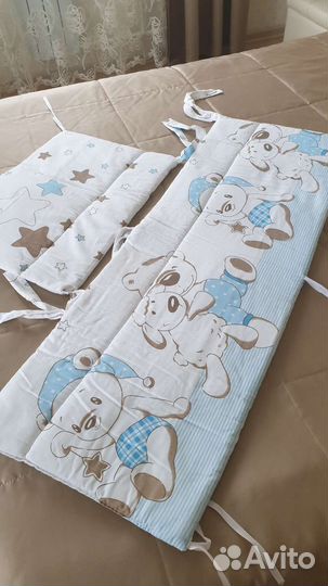 Бортики в кроватку бу