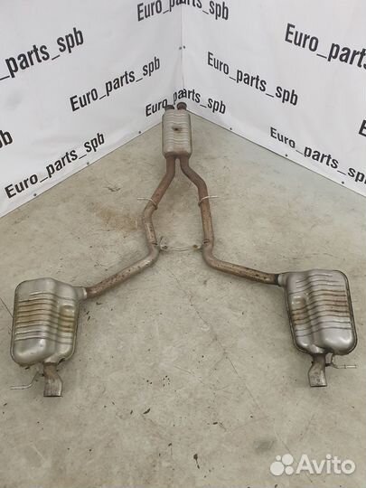 Глушитель Mercedes W212