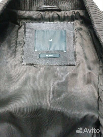 Кожаная куртка мужская