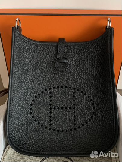 Сумка Hermes Evelyne 16 Noir новая оригинал