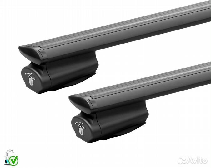 Багажник на крышу Volvo V50 Lux Бэлт