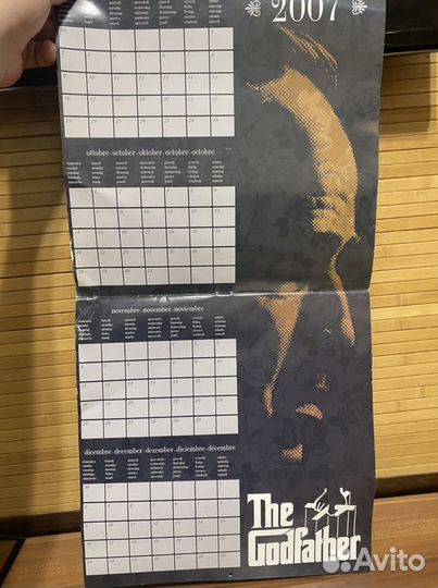 Настенный календарь 2008 год Крестный отец