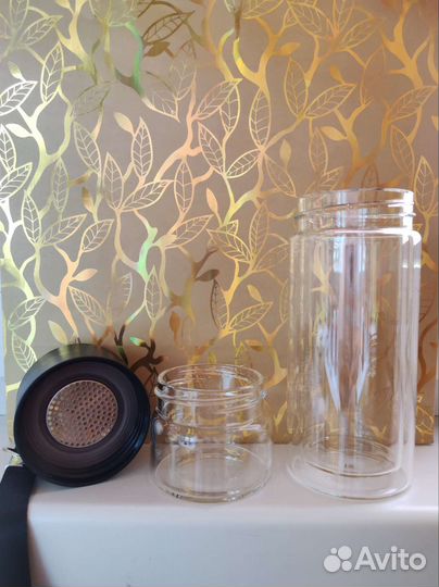 Бутылка чайная с двойным стеклом