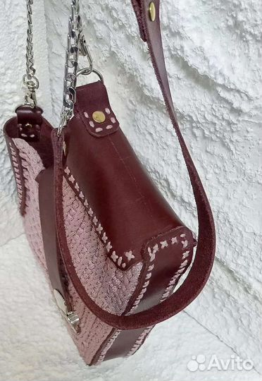 Сумка женская вязаная