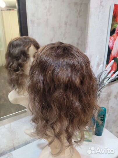 Накладка из натуральных волос