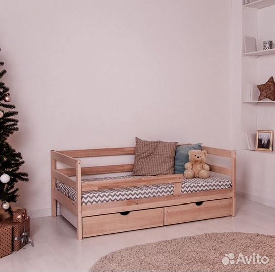 Детская кровать Софа из массива