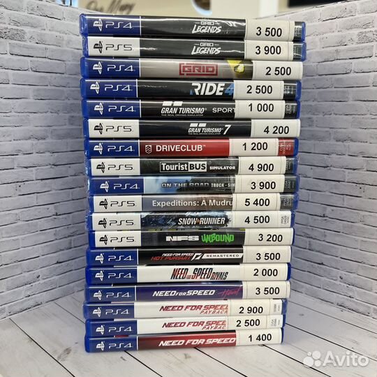 Гонки на PS4/PS5