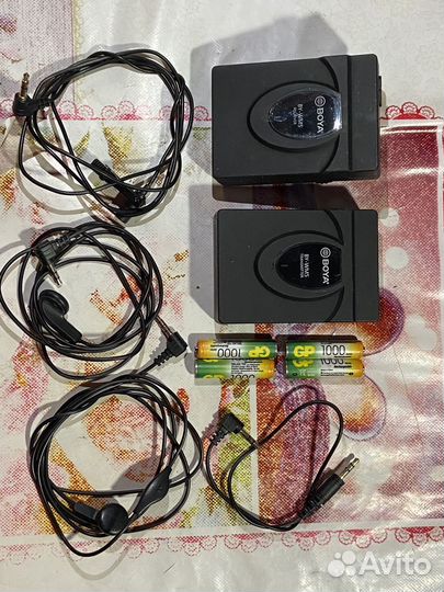 Петличка микрофон BY-WM5 - двух сторонний