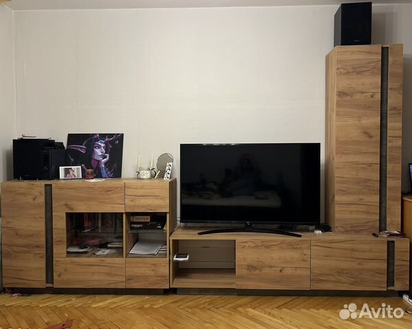 Стенка в гостиную/тумбочка под телевизор купить в Санкт-Петербурге ...