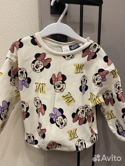 Свитшот для девочки 86 92 98 hm