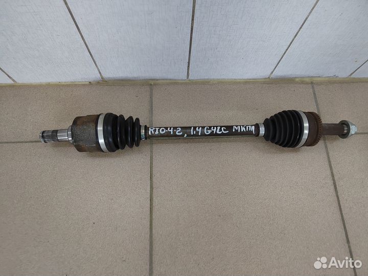 Привод передний левый Kia Rio 4 1,4 G4LC МКПП