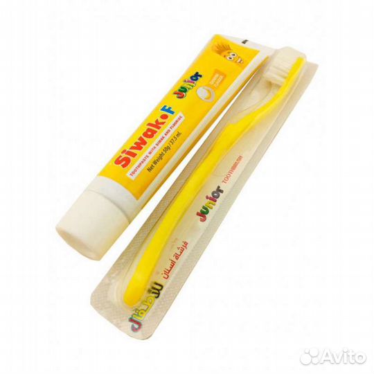 Зубная паста siwak-F junior + щетка для детей со в
