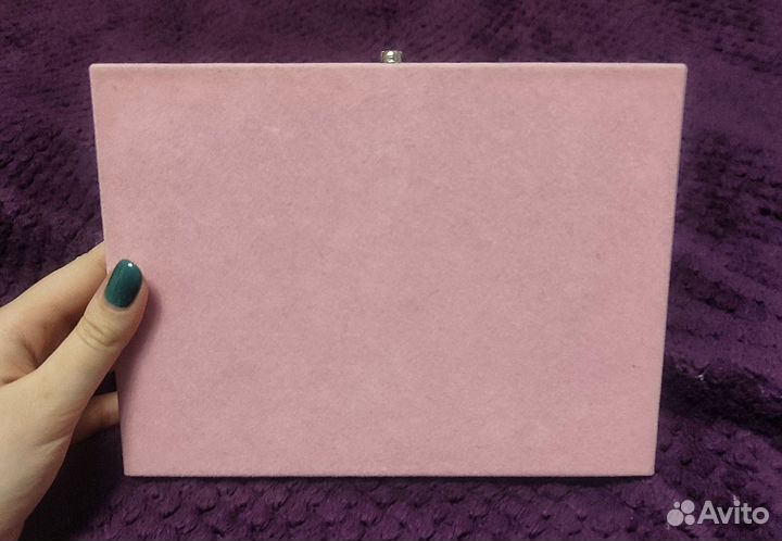 Шкатулка под велюр для украшений