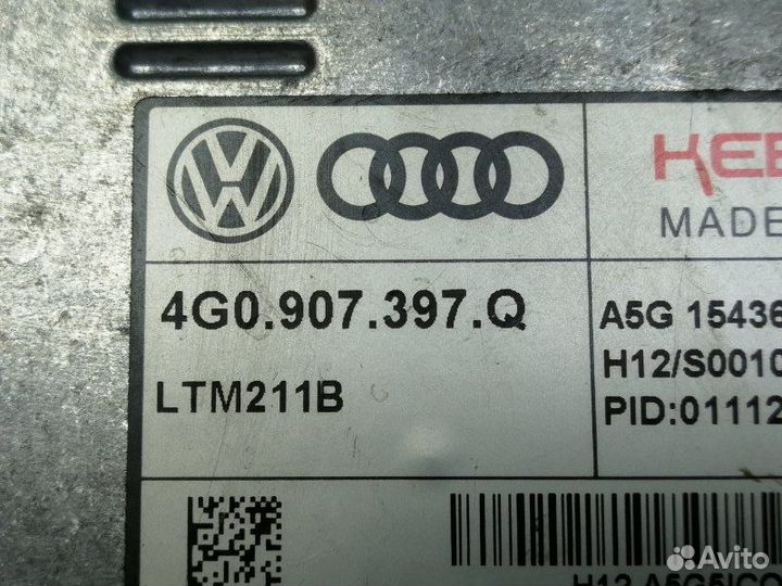 Блок управления светом левый Audi A6 2011-2018