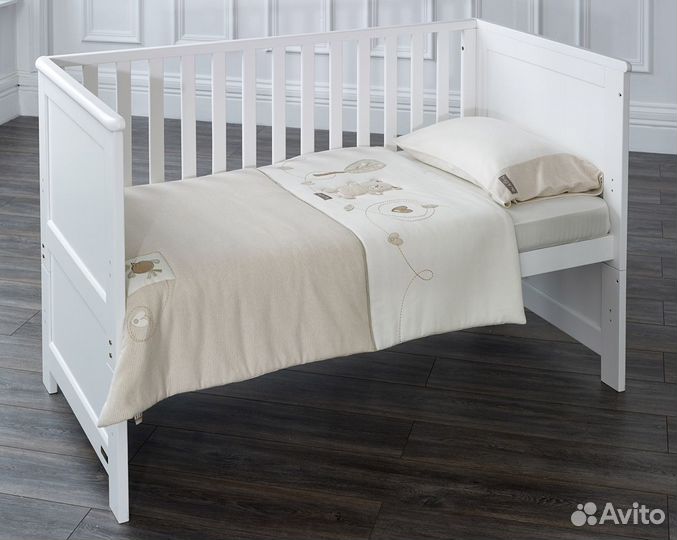 Подарочный Комплект белья в кроватку из органическ