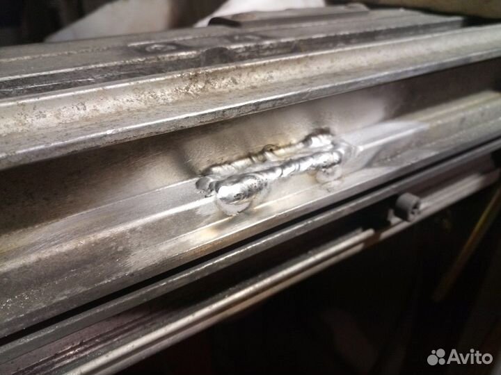 Восстановление направляющих штор полуприцепов