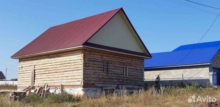 Срубы дома и бани