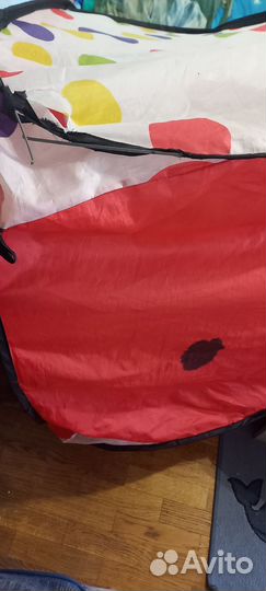 Детская игровая палатка с тоннелем