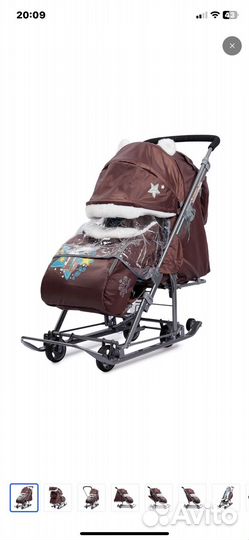 Коляска санки Ника