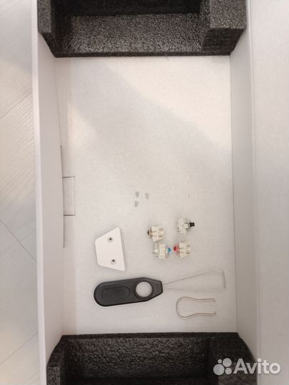 Механическая клавиатура игровая белая