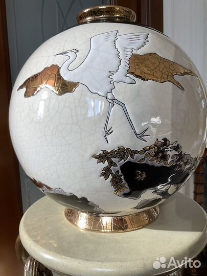 Emaux longwy ваза