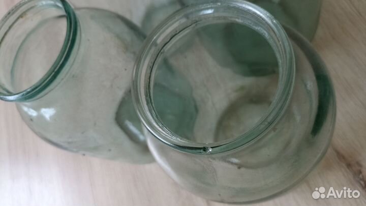 Банки стеклянные 0,8 л, 1л, 2л