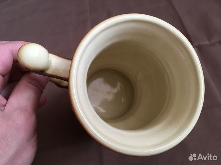 Большая керамическая кружка 