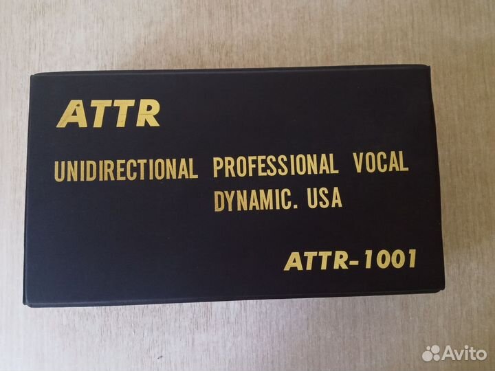 Студийный микрофон attr - 1001