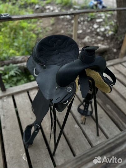 Ковбойское седло Lami-cell импорт Германия