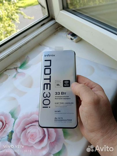 Новый nfinix note 30i 8.128 NFC
