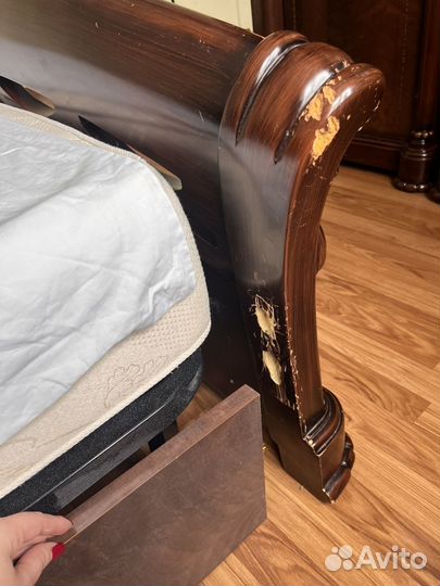 Кровать Италия под реставрацию массив