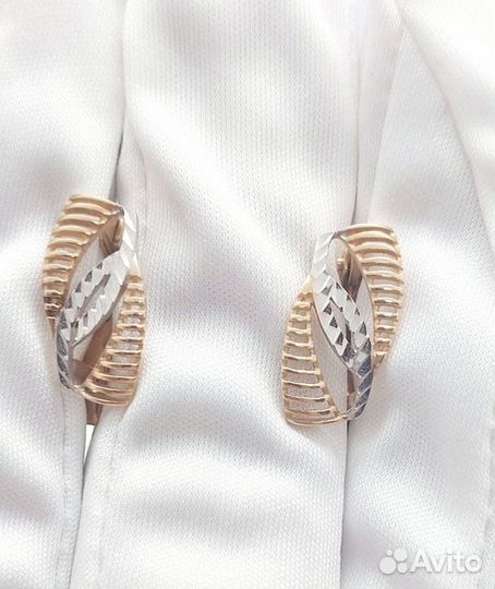 Серьги Золото