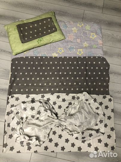 Детское одеяло и подушка