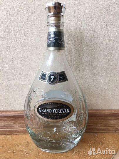 Бутылка стеклянная