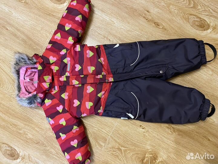 Детский зимний комбинезон на девочку Kerry 86