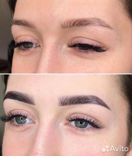 Наращивание ресниц/Брови