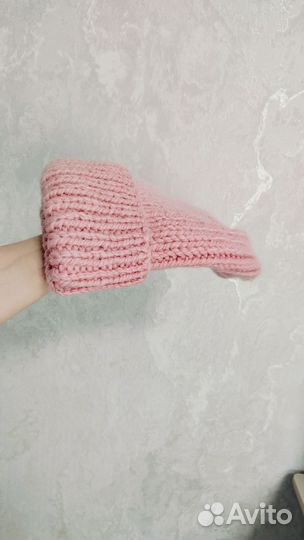Шапка женская вязаная ручная работа