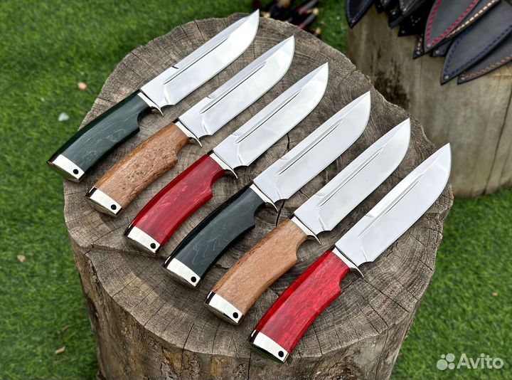 Нож дамаск ламинат арт.45.7