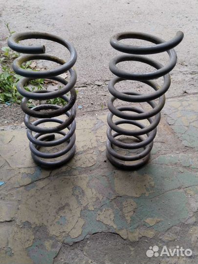 Пружины ваз с занижением передние и задние -90