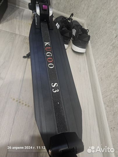 Электросамокат kugoo S3
